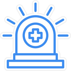 Obraz premium Emergency Icon Style