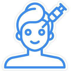 Facial Plastic Surgery Icon Style