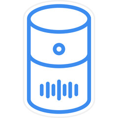 Smart Music Column Icon Style