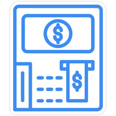 Atm Fees Icon Style