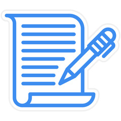 Copywriter Icon Style