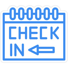 Check In Icon Style