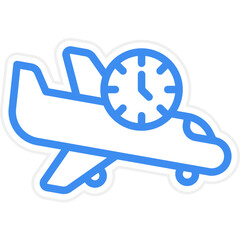 Delayed Flight Icon Style