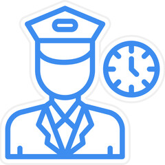 Crew Scheduling Icon Style