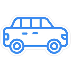 Limousine Icon Style