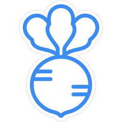 Radish Icon Style