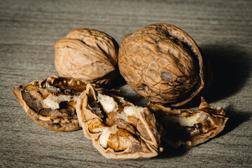 Fresh Raw Walnuts dry healthy fruits for amino acid 