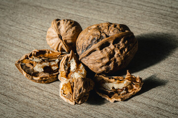 Fresh Raw Walnuts dry healthy fruits for amino acid 