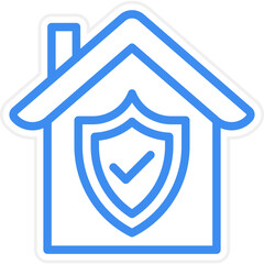 Home Security Icon Style