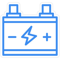Auto Battery Icon Style