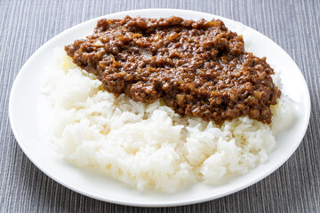 キーマカレー。
