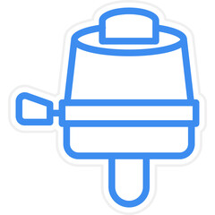 Cycle Bell Icon Style