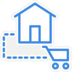 Contactless Services Icon Style