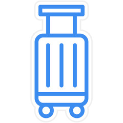 Contactless Travel Icon Style