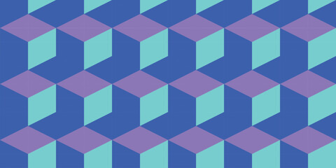 Abstract background with a 3D pattern in colors