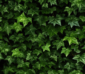 Fototapeta na wymiar 3D Ivy Vines Seamless Patterns
