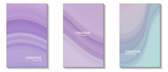 creative colorful cover flyer poster