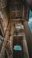 Fototapeta na wymiar ruins of an temple
