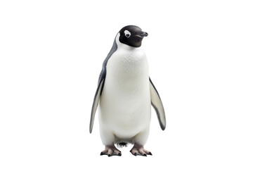 Penguin Beauty on transparent background PNG