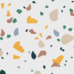 Aesthetic Terrazzo Wallpaper Graphic Background