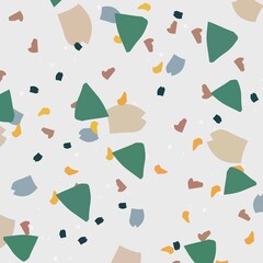 Aesthetic Terrazzo Wallpaper Graphic Background