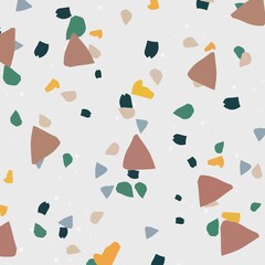 Aesthetic Terrazzo Wallpaper Graphic Background