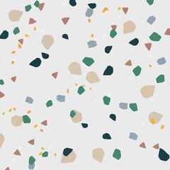 Aesthetic Terrazzo Wallpaper Graphic Background