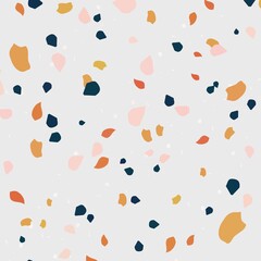 Aesthetic Terrazzo Wallpaper Graphic Background