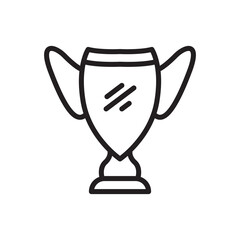 Monoline Trophy Set Vector 1