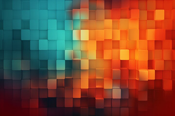 Geometric Harmony: Abstract Background Featuring Squares