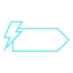 Neon Flash Sale Futuristic