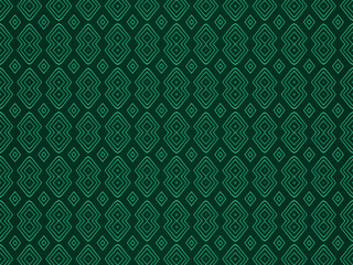 Green background with purple abstract stripes pattern. Modern cover design with gradient red color.