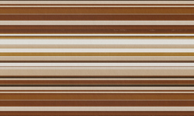 Obraz premium Rock and soil layers. Brown layered rock. Bedded sandstone.