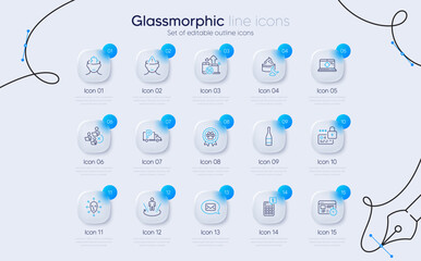 Set of Night cream, Calculator and 5g internet line icons for web app. Augmented reality, Face biometrics, Remove team icons. Mental conundrum, Lock, Mental health signs. Truck parking. Vector