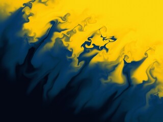 Gradient abstract wave background