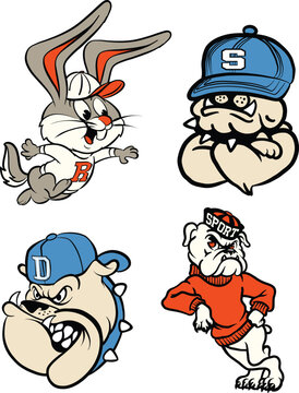 Varsity design mascots