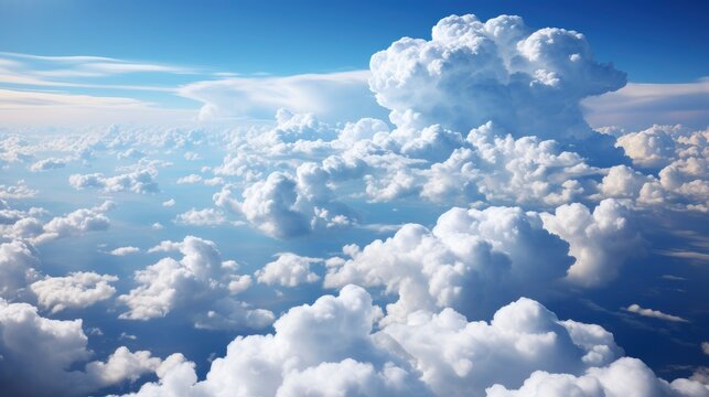 Sky Clouds Trees Background, HD, Background Wallpaper, Desktop Wallpaper