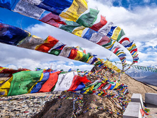 Mantra flag at leh Ladakh