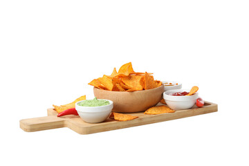 PNG, Corn chips, isolated on white background