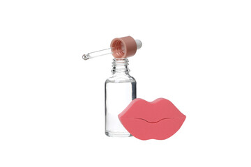 PNG, hyaluronic acid for lips, isolated on white background.