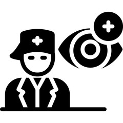 Optician Male Icon