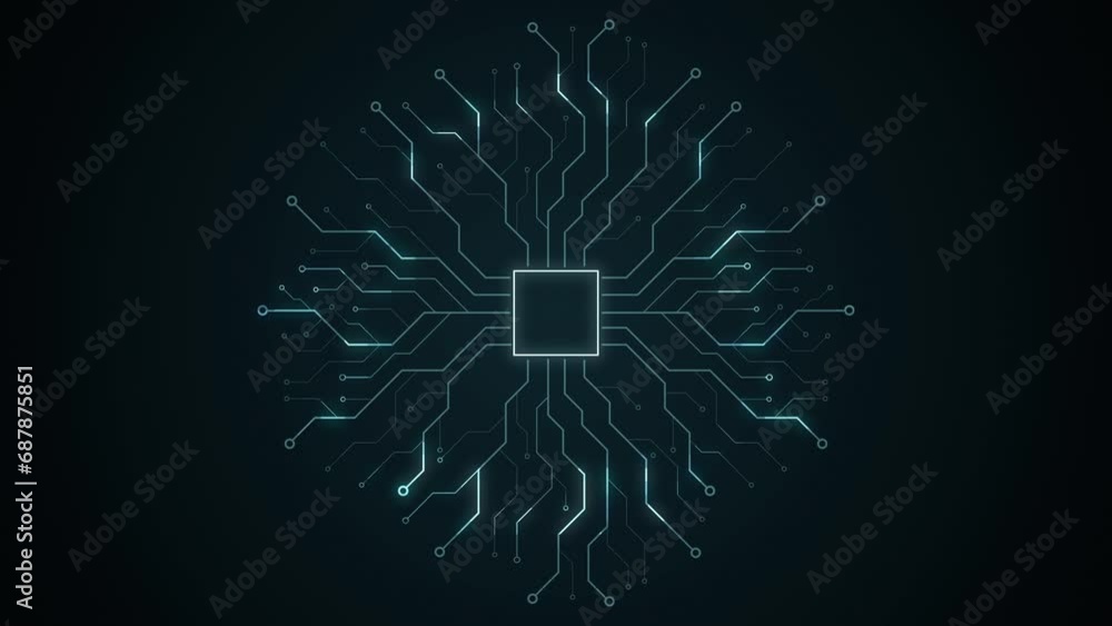 Poster Abstract digital dot line particle data background connecting technology concept.