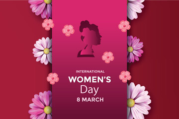 Free vector international women's day background
