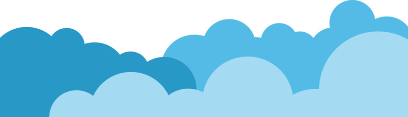 Corner Cloud Illustration