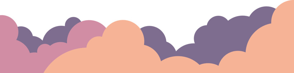 Corner Cloud Illustration