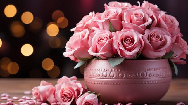 Rose Bouquet, HD, Background Wallpaper, Desktop Wallpaper