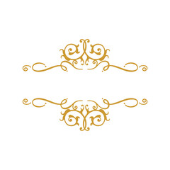 set of Islamic name tag ornaments design