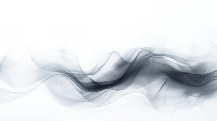 Abstract white and gray color, modern design stripes background with wave pattern.	