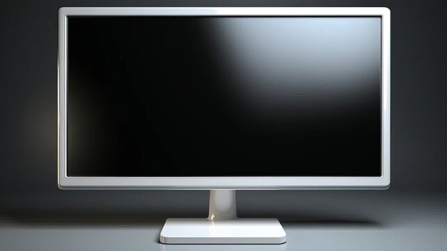 Computer monitor with widescreen display