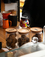 people at the cafe